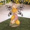 Solar Light-Up Fairy Garden Statue