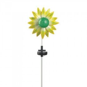 Green Flower Solar Stake