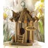 Bed and Breakfast Wood Birdhouse