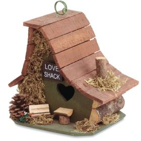 Love Shack Wood Bird House