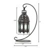 Moroccan Style Hanging Candle Lantern