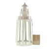 Ivory Lighthouse Candle Lantern - 12 inches
