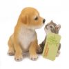 Best Buddies Puppy and Kitten Garden Figurine