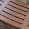 Curved Outdoor Backless Garden Bench for Around Fire Pit or Tree
