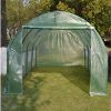 Large 10 x 20 Ft Garden Greenhouse Kit with Green PE Cover