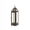 Speckled Copper Candle Lantern - 13 inches